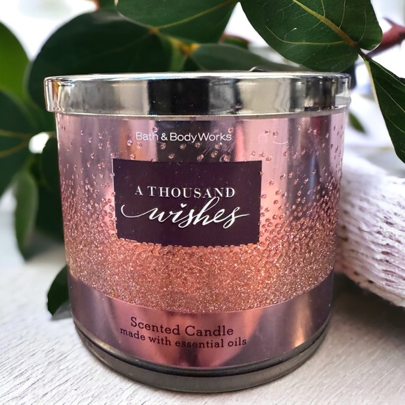 NWT Bath & Body Works A THOUSAND WISHES Large 3-Wick Candle 14.5 oz - Picture 1 of 8